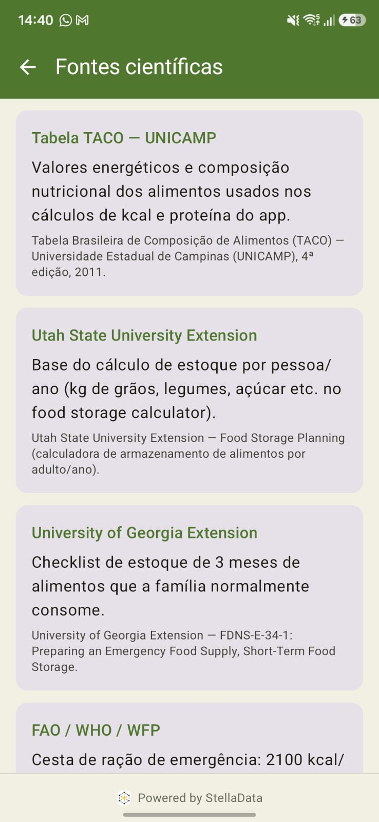 Fontes Científicas