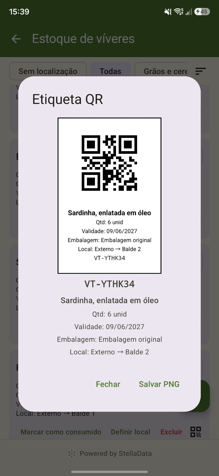 Cadastros com códigos de barra e QR Codes